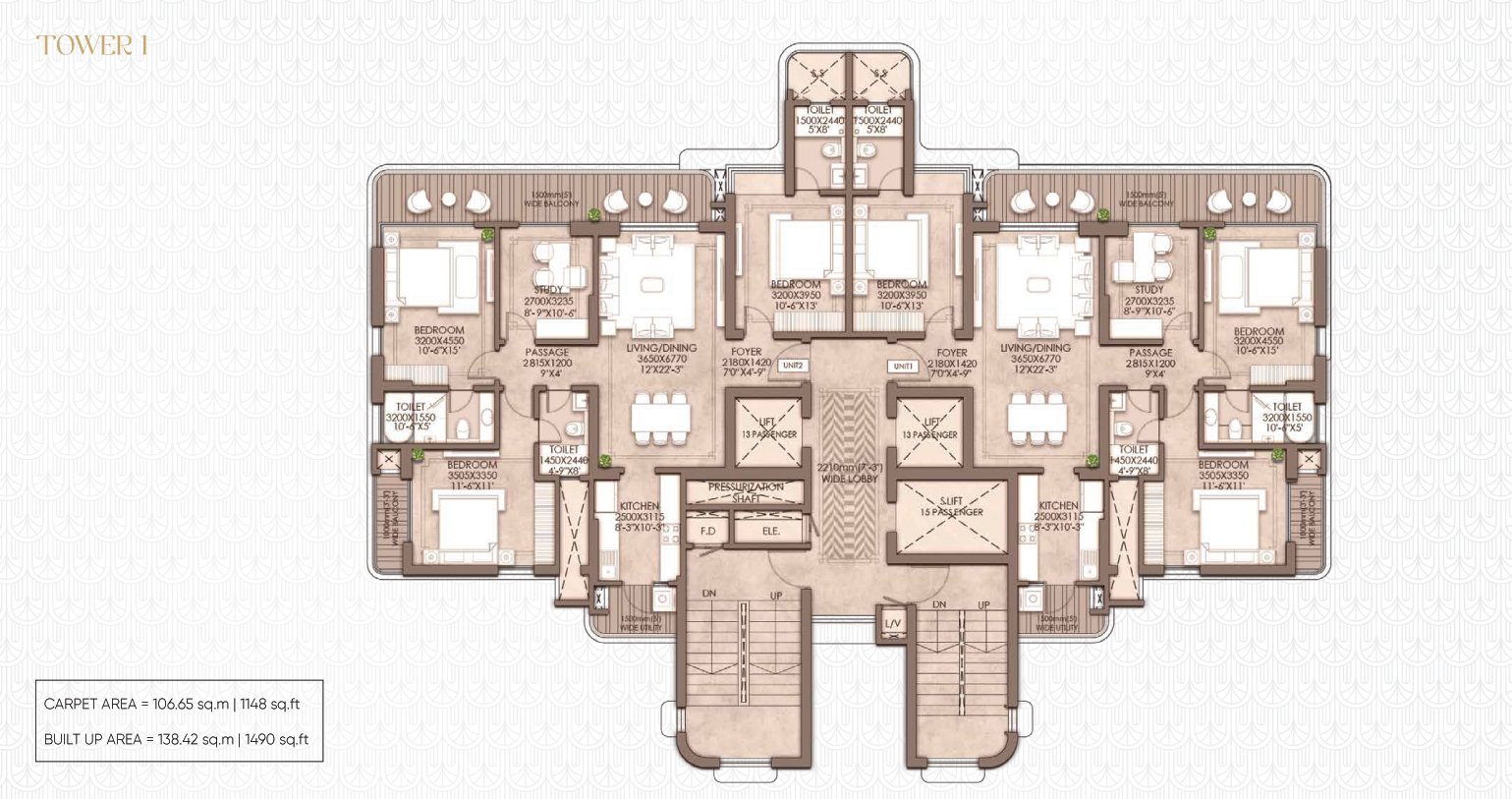 3BHK